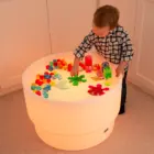 Sensory Mood Table Round colour changing in use