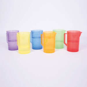 Translucent Measuring Jugs 6Pk