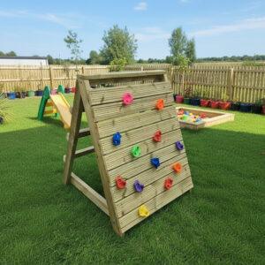 Timber Climbing A-Frame for Schools & Nurseries
