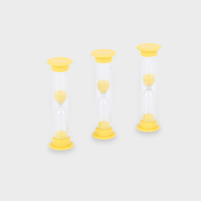 Mini Sand Timer Yellow